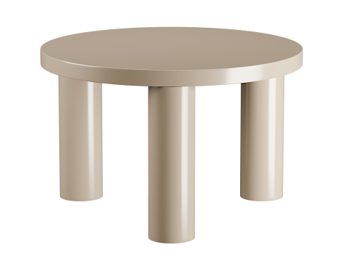 Post small coffe table 65 cm 3D Model