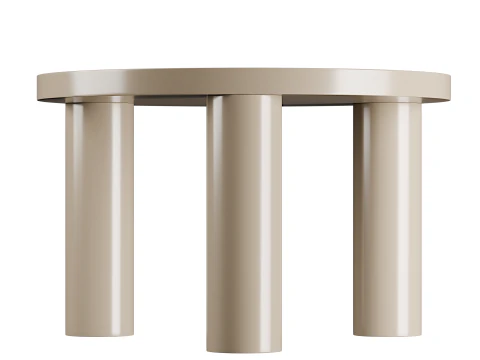 Post small coffe table 65 cm 3D Model