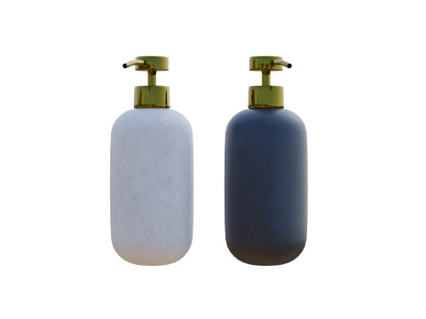 Lotus soap dispenser Modello 3D