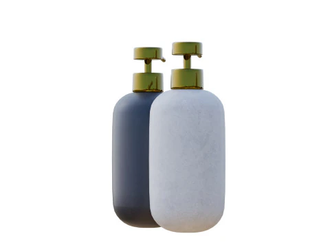 Lotus soap dispenser 3D Model