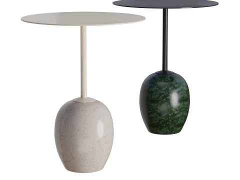 Lato-Beistelltisch 3D Modell