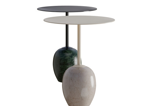 Lato side table 3D Модель