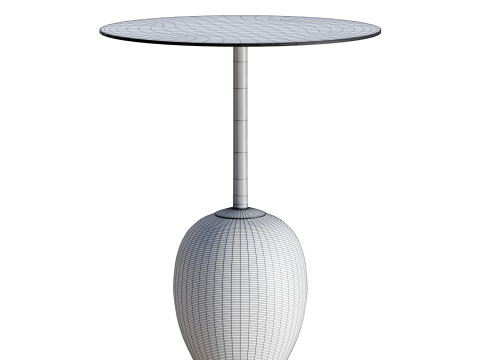Lato side table 3D Модель