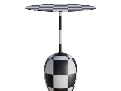Lato side table 3D Модель