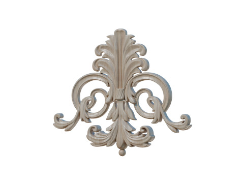Molding cartouche 3D 模型