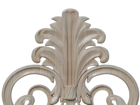 Molding cartouche 3D 模型