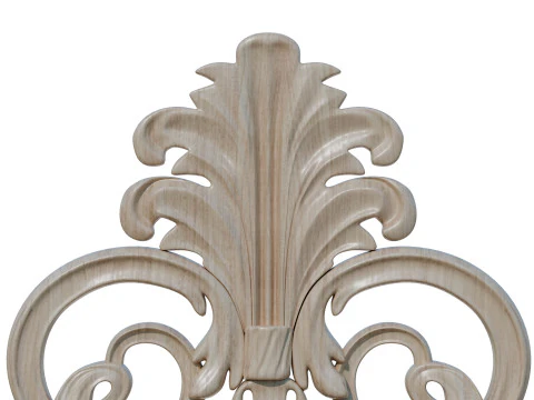 Molding cartouche 3D Model