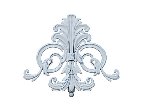 Molding cartouche 3D 模型