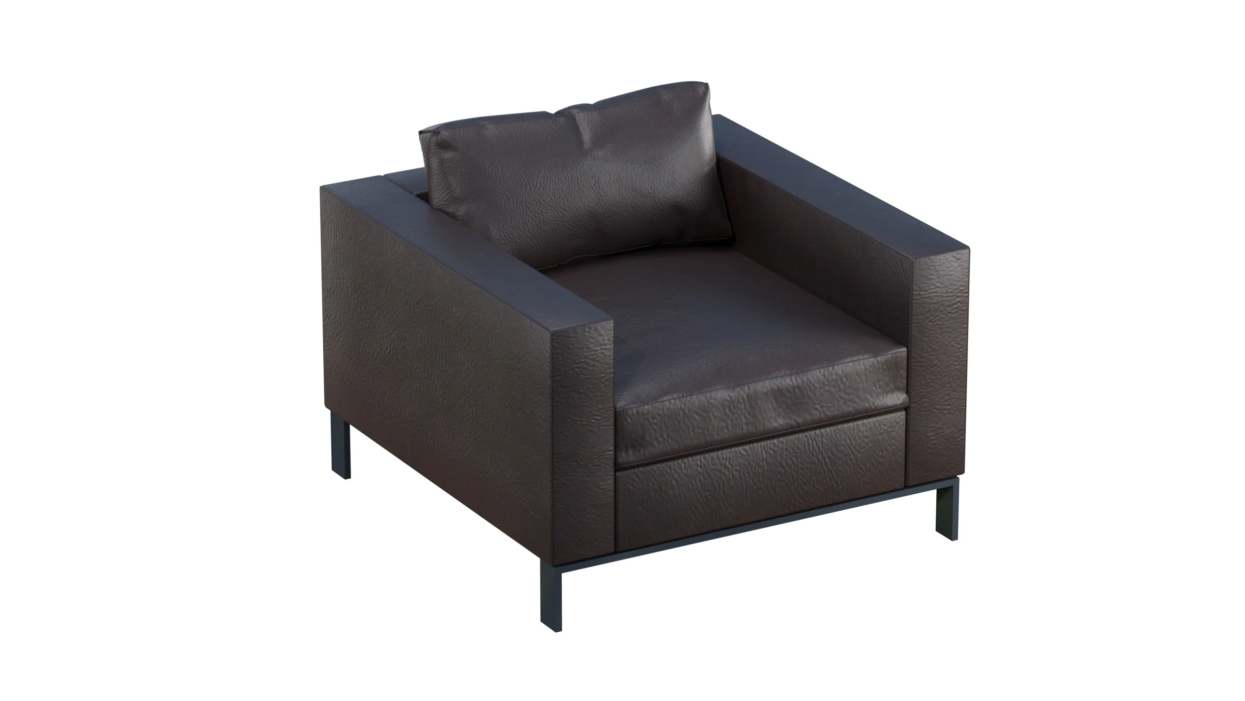 Foster Walter Knoll Armchair 3D Model .c4d .max .obj .3ds .fbx .stl .blend 