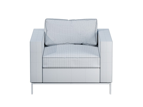 Foster Walter Knoll Armchair 3D 모델