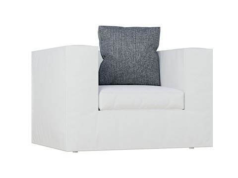 Throw-Away Zanotta Armchair 3D 模型