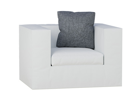 Throw-Away Zanotta Armchair 3D मॉडल