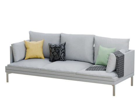 William sofa by Zanotta 3D Model