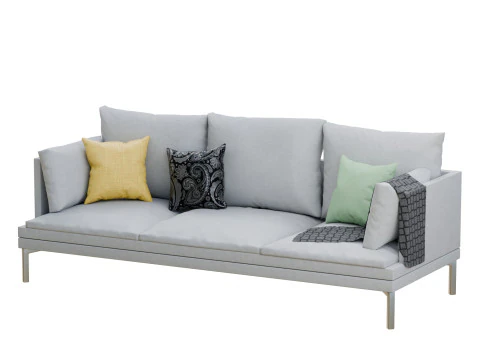 William sofa by Zanotta 3D Model
