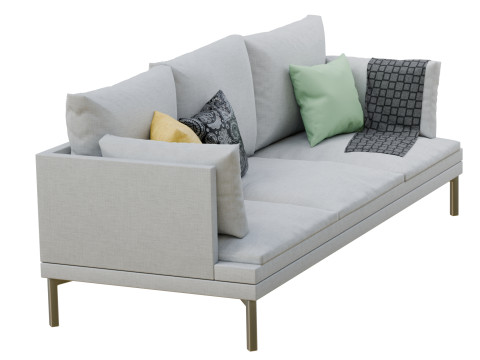 William sofa by Zanotta 3D Model