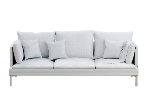 William sofa by Zanotta 3D Model