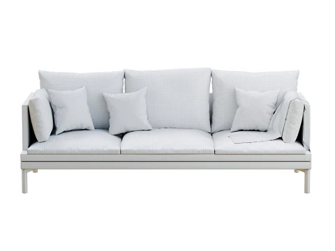 William sofa by Zanotta 3D Model