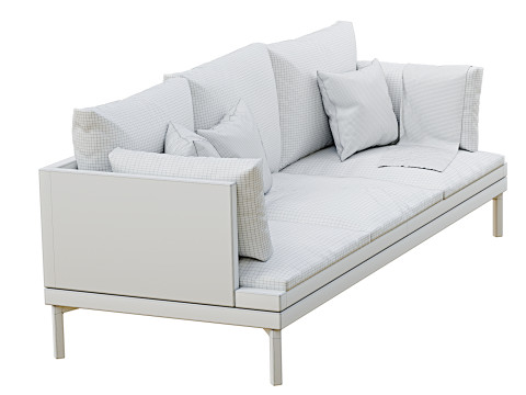 William sofa by Zanotta 3D Model