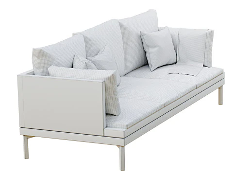 William sofa by Zanotta 3D Model