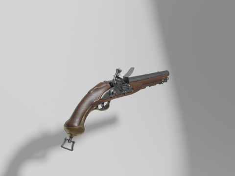 Pistole 3D Model
