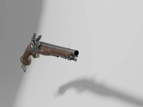 Pistole 3D Model
