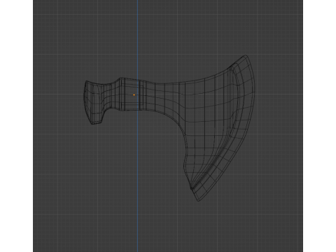 Viking axe Model 3D