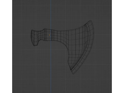 Viking axe 3D Model