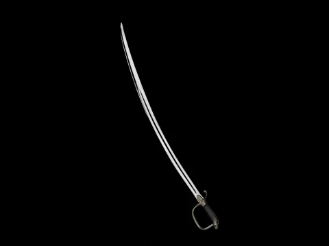 Espada cossaca Modelo 3D
