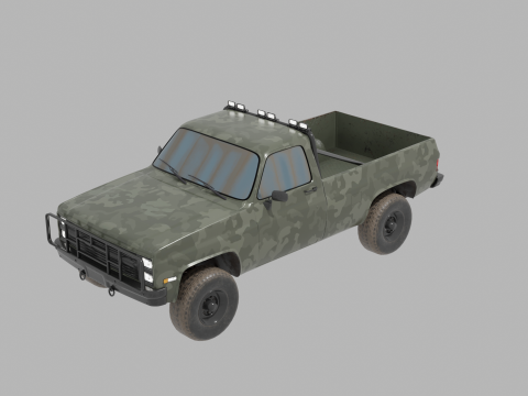 Pickup 3D Model