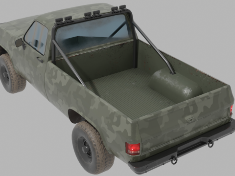 Pickup 3D मॉडल