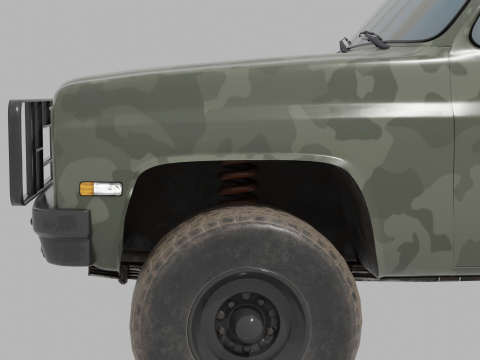 Pickup 3D मॉडल