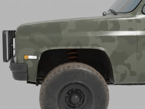 Pickup 3D Model