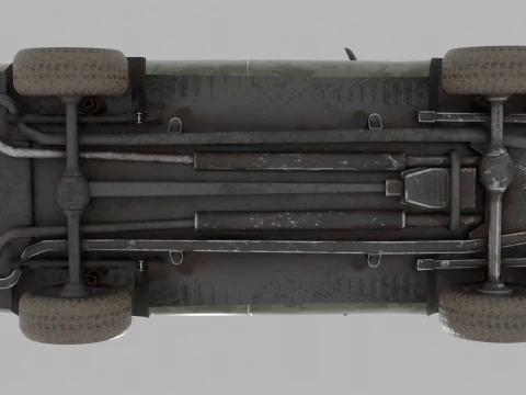 Pickup 3D Model