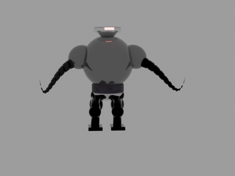 Metal Robot Modello 3D