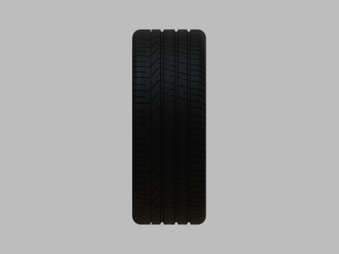 Miniature Konig Freeform Rim Tire - 3D Print - No Textures 3Dプリントモデル