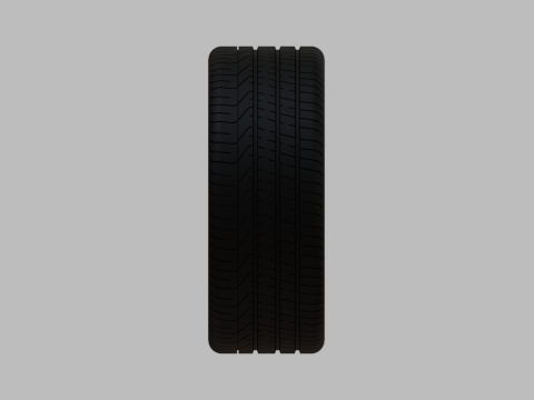 Miniature Konig Ampliform Rim Tire - 3D Print - No Textures 3D Print Model