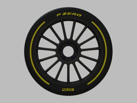 Miniature Konig - Rennform Rim Tire 3D Print Model