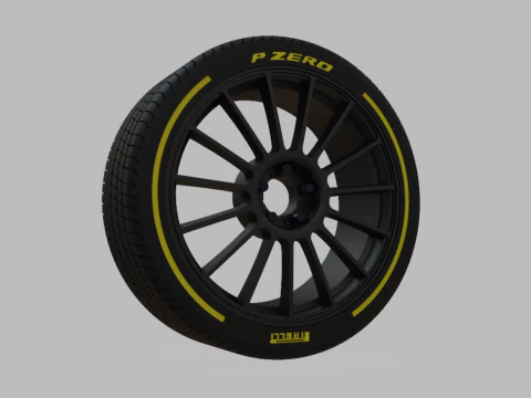 Miniature Konig - Rennform Rim Tire 3D Print Model