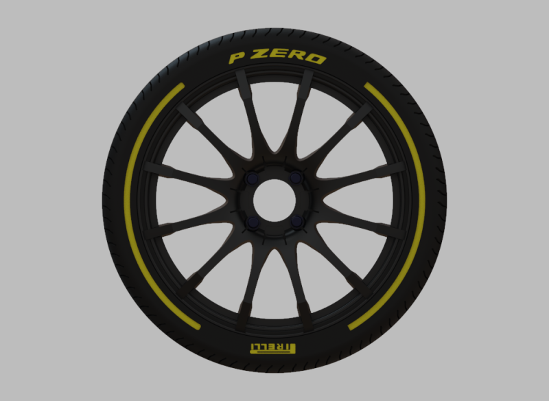 Miniature Konig - Dial-in Rim Tire - 3D Print - No Textures Modèles 3D en vedette .c4d .max .obj .3ds .fbx .stl .blend 