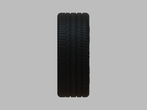 Miniature Konig - Control Rim Tire - 3D Print - No Textures 3D प्रिंट मॉडल