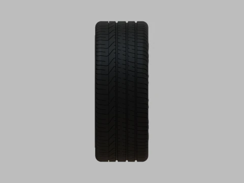 Miniature Enkei NT03RR Rim Tire - 3D Print - No Textures 3D Print Model