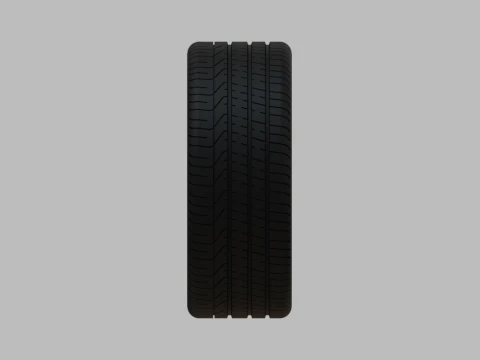 Miniature Enkei TY5 Rim Tire - 3D Print - No Textures 3D Print Model