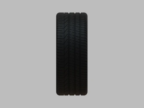 Miniature Enkei Draco Rim Tire - 3D Print - No Textures 3D Print Model