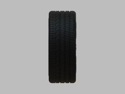 Miniature Enkei YS5 Rim Tire - 3D Print - No Textures 3D Print Model
