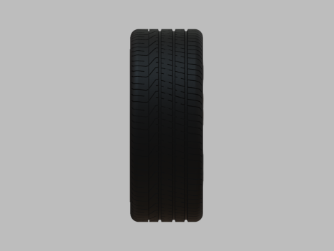 Miniature Enkei RSF5 Rim Tire - 3D Print - No Textures 3D 프린트 모델
