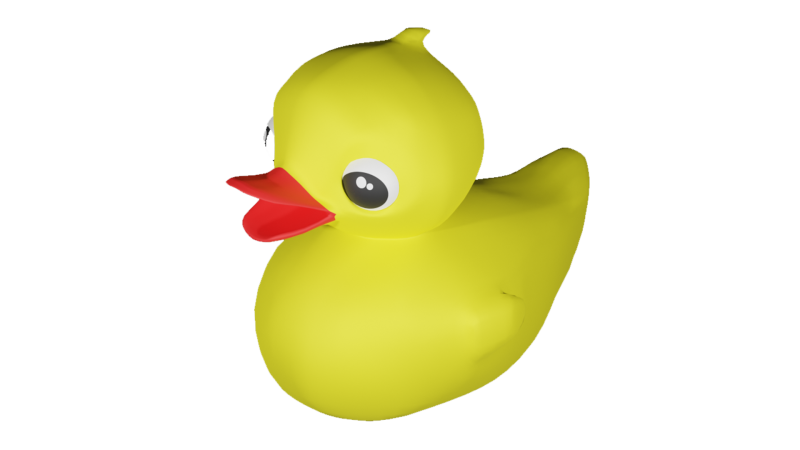 Toy Duck 3D 모델 .c4d .max .obj .3ds .fbx .stl .blend 