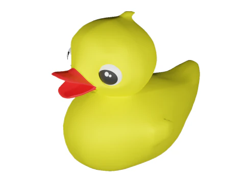 Toy Duck 3D Model