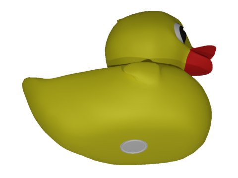 Toy Duck 3D 모델