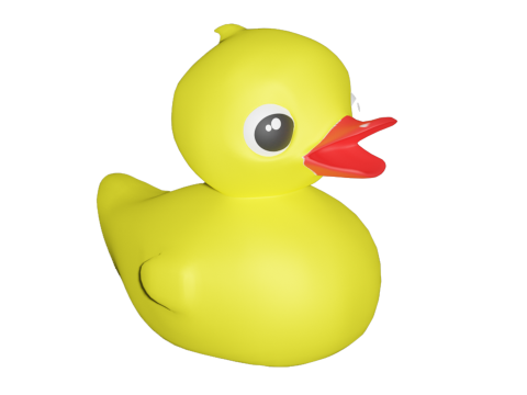 Toy Duck 3D 모델