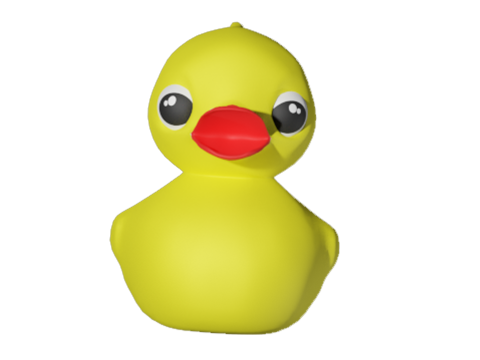 Toy Duck 3D 모델